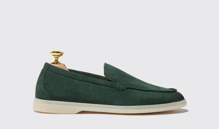 Scarosso Loafers Women Ludovica Verde Scamosciata Green 8211 Suede