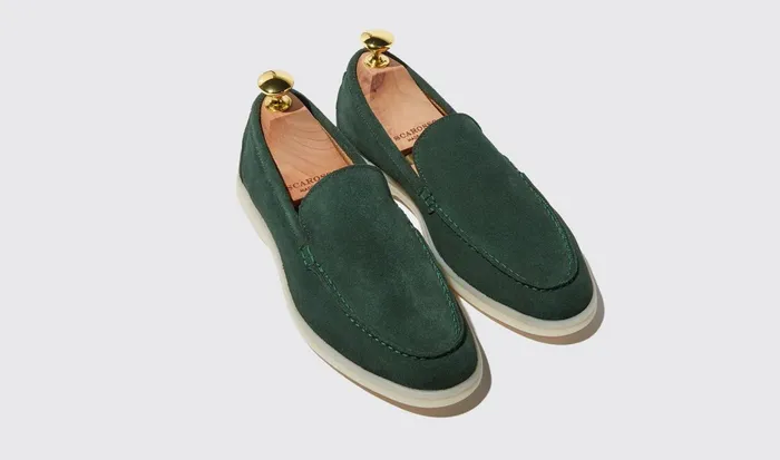 Scarosso Loafers Women Ludovica Verde Scamosciata Green 8211 Suede