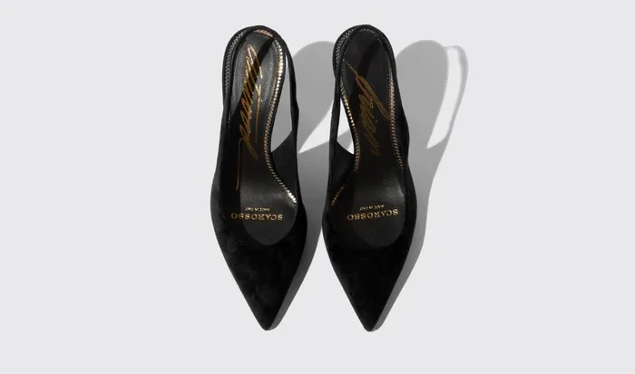 Scarosso Pumps Women Sutton Black Suede Black 8211 Suede