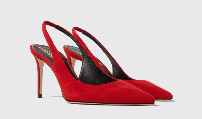 Scarosso Pumps Women Sutton Red Suede Red 8211 Suede