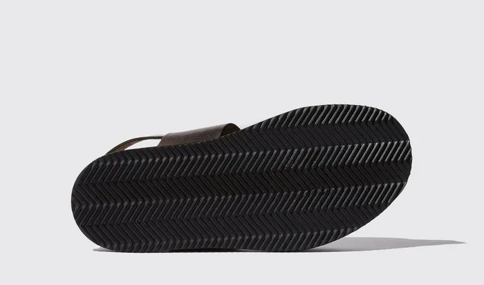 Scarosso Sandals Men Antonio Moro Brown Calf
