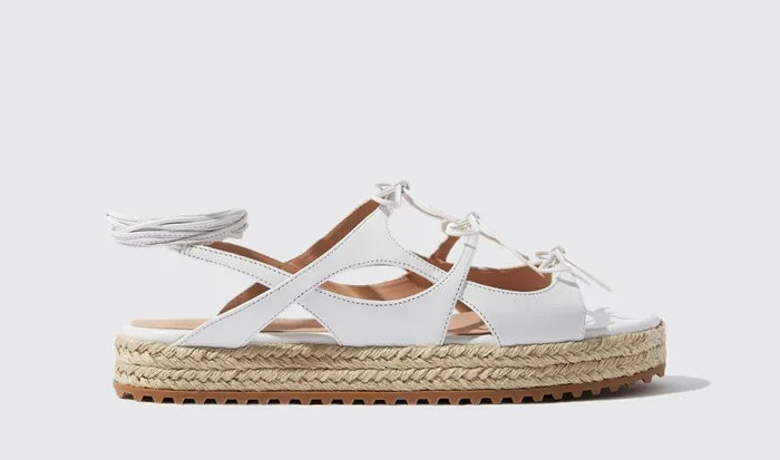 Scarosso Sandals Women Breeze White 8211 Calf