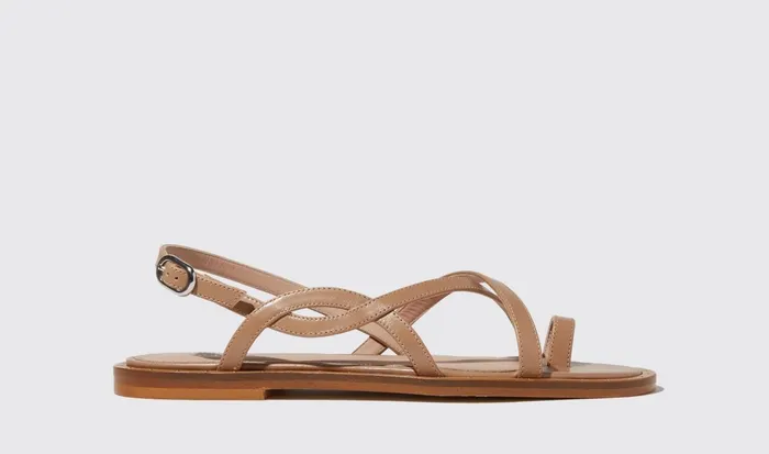 Scarosso Sandals Women Carol Nude Nude 8211 Calf