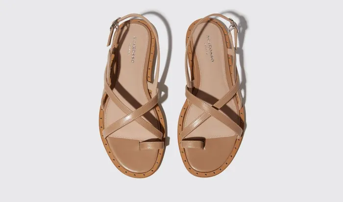Scarosso Sandals Women Carol Nude Nude 8211 Calf
