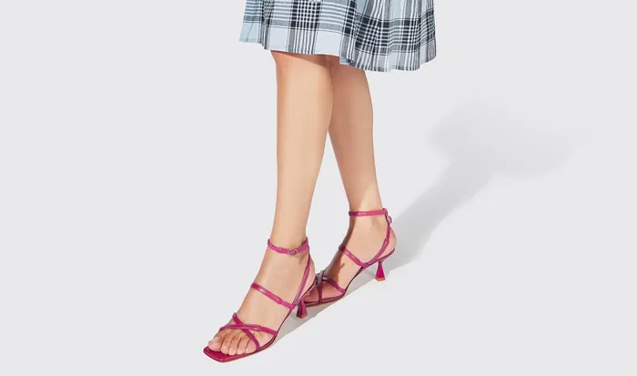 Scarosso Sandals Women Sally Fuchsia Fuchsia 8211 Calf