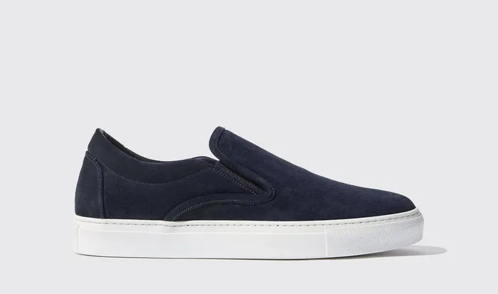 Scarosso Sneakers Men Filippo Blu Scamosciato Blue 8211 Suede