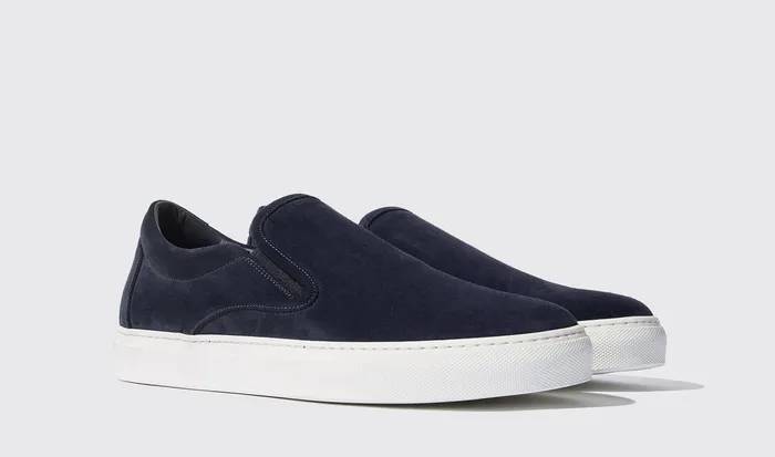 Scarosso Sneakers Men Filippo Blu Scamosciato Blue 8211 Suede