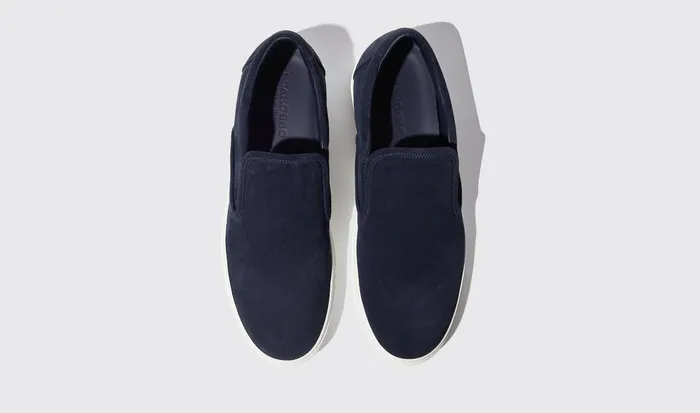 Scarosso Sneakers Men Filippo Blu Scamosciato Blue 8211 Suede