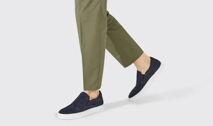 Scarosso Sneakers Men Filippo Blu Scamosciato Blue 8211 Suede