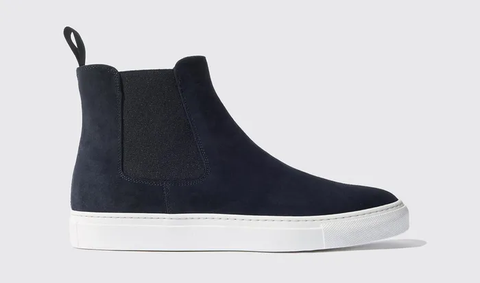 Scarosso Sneakers Men Tommaso Blu Scamosciato Blue 8211 Suede