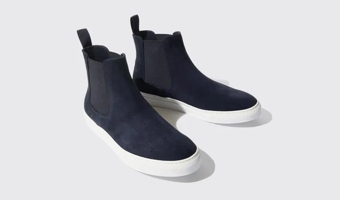 Scarosso Sneakers Men Tommaso Blu Scamosciato Blue 8211 Suede