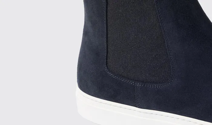 Scarosso Sneakers Men Tommaso Blu Scamosciato Blue 8211 Suede