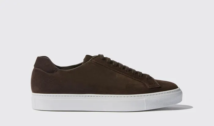 Scarosso Sneakers Men Ugo Moro Scamosciato Dark Brown 8211 Suede