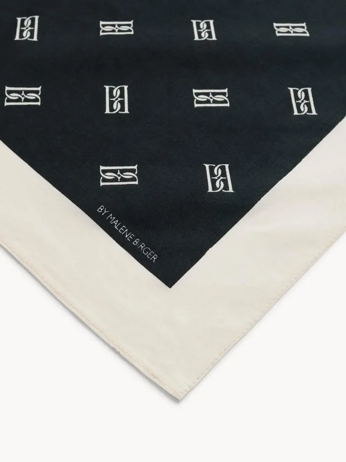 Scarves Women By Malene Birger Cialos Cotton Scarf Black
