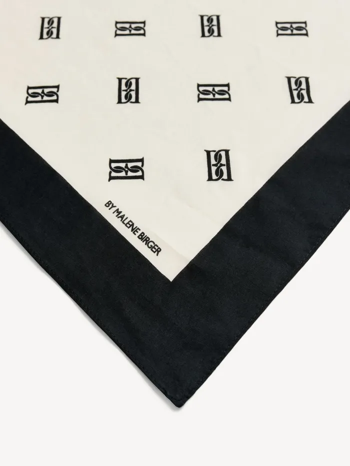 Scarves Women By Malene Birger Cialos Organic Cotton Scarf Soft White