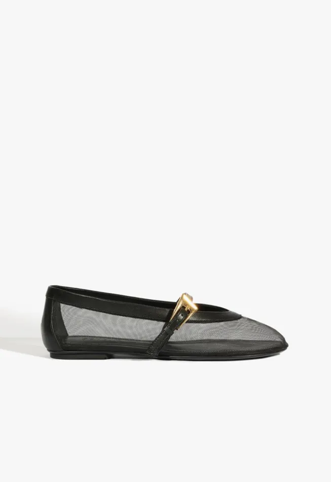 Schutz Shoes Ballerinas Women Sylvie Ballet Flat Black