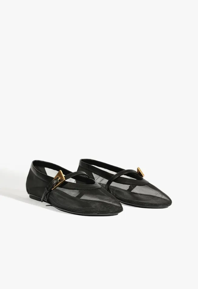 Schutz Shoes Ballerinas Women Sylvie Ballet Flat Black