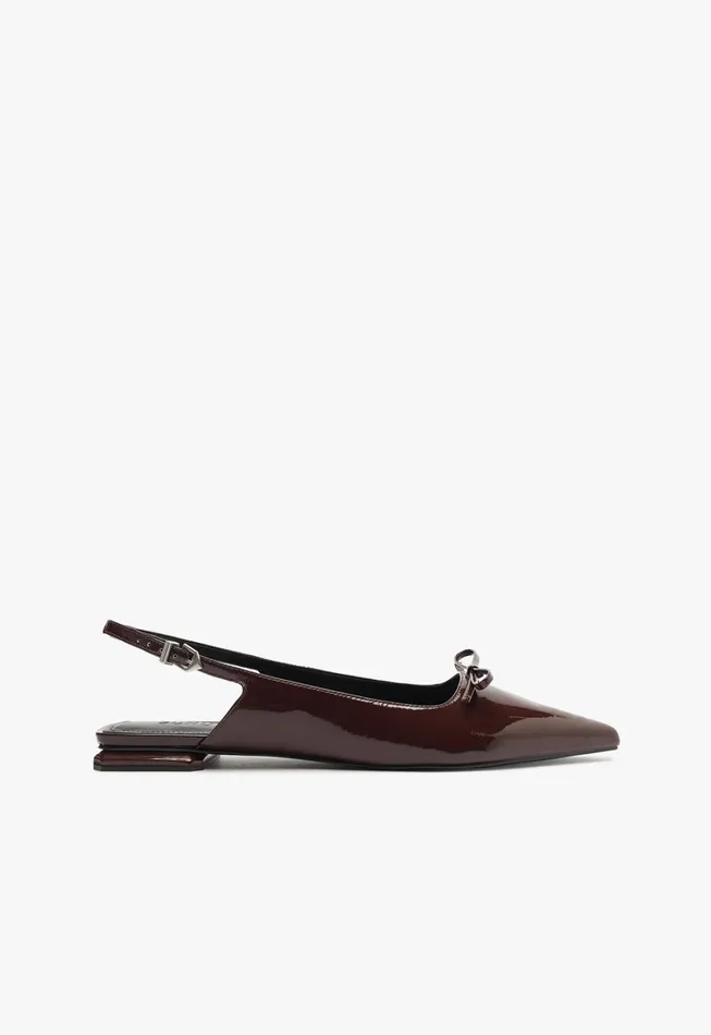 Schutz Shoes Ballerinas Women Violetta Sculpt Ballet Flat Red