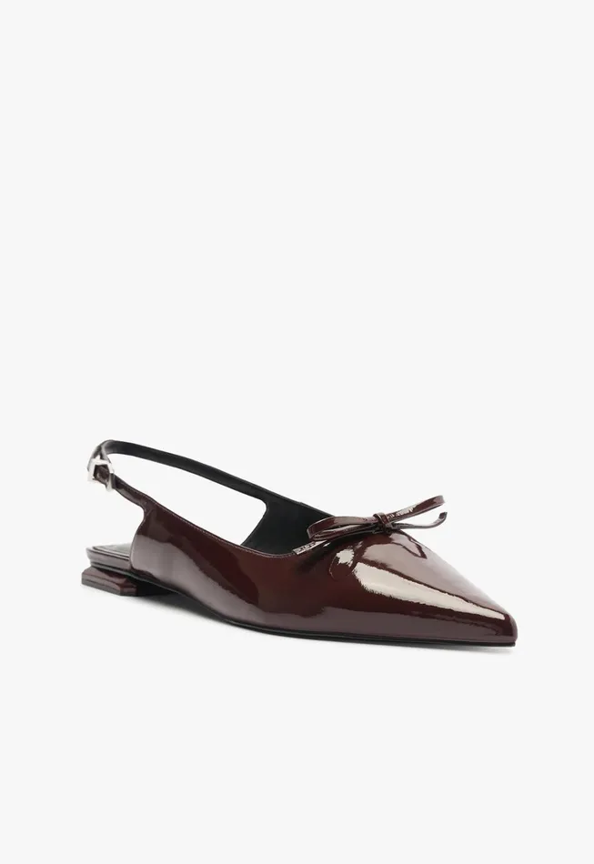 Schutz Shoes Ballerinas Women Violetta Sculpt Ballet Flat Red