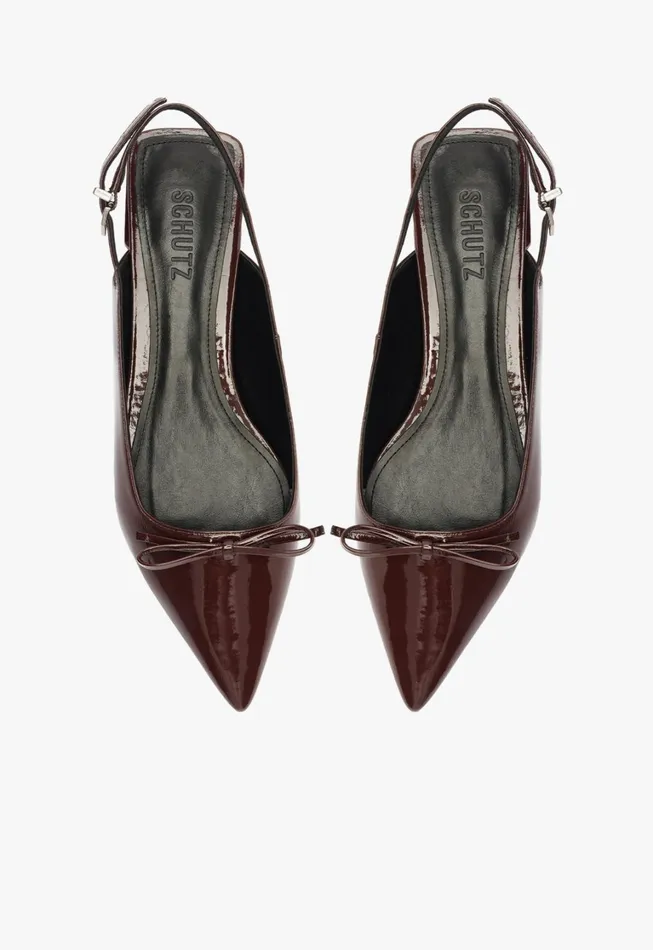 Schutz Shoes Ballerinas Women Violetta Sculpt Ballet Flat Red