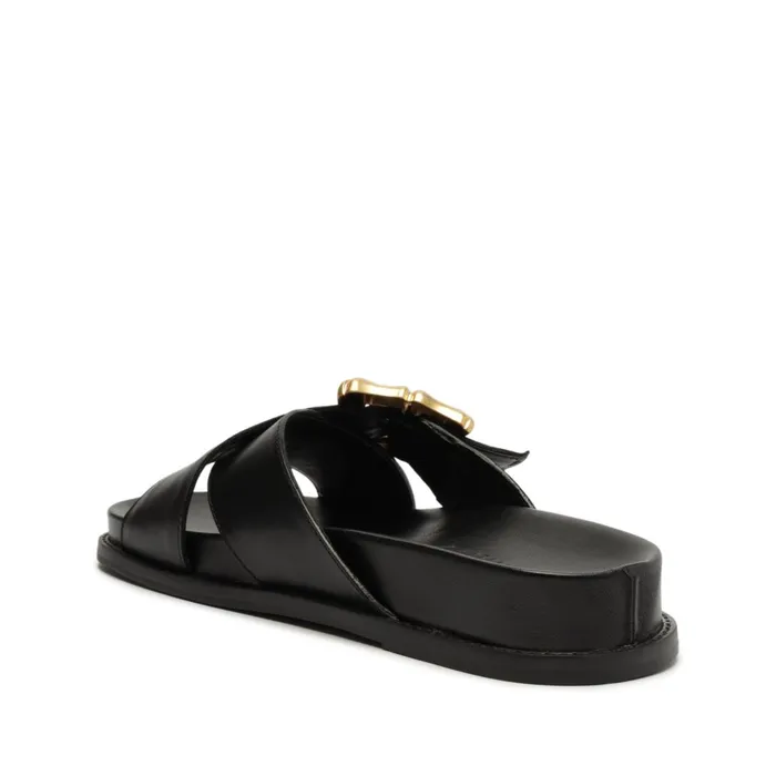 Schutz Shoes Enola Women Enola Crossed Sporty Sandal Black
