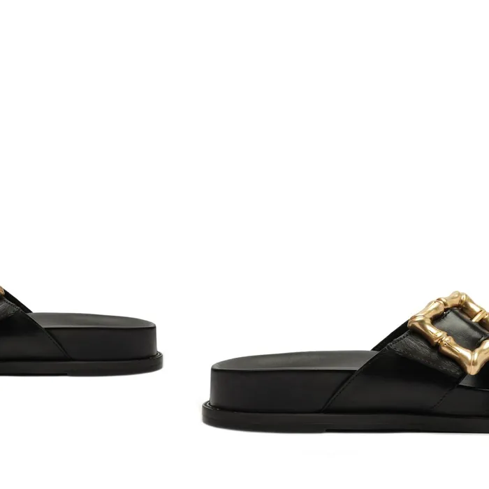 Schutz Shoes Enola Women Enola Crossed Sporty Sandal Black
