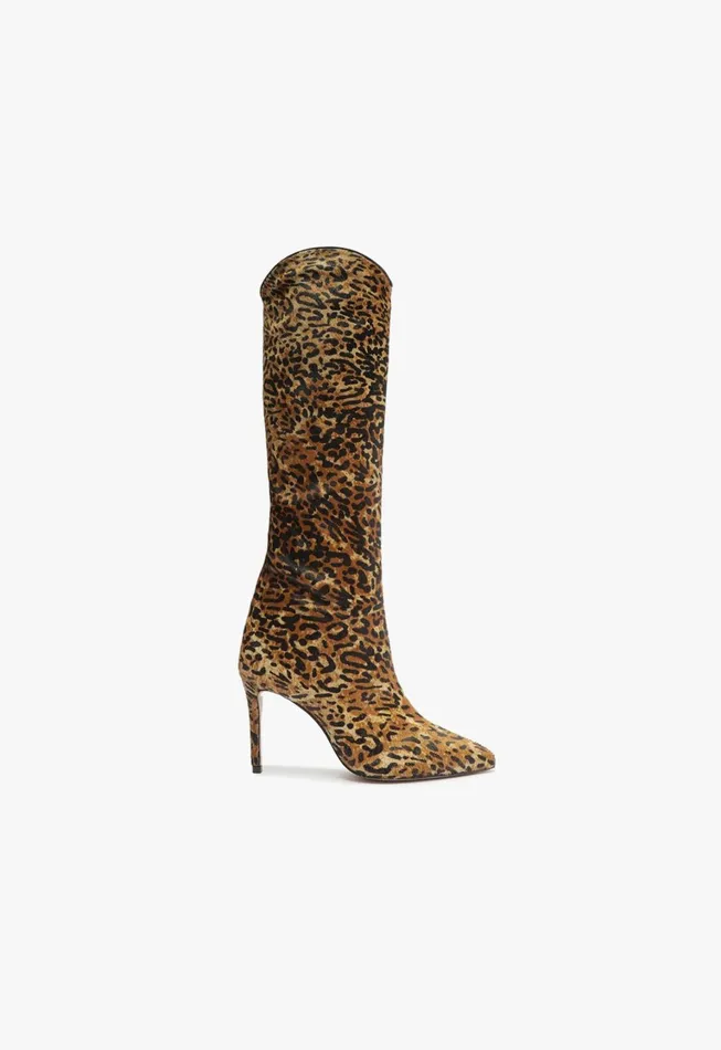 Schutz Shoes Maryana Boots Women Maryana Wild Leather Boot Animal Print