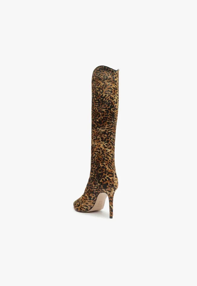 Schutz Shoes Maryana Boots Women Maryana Wild Leather Boot Animal Print