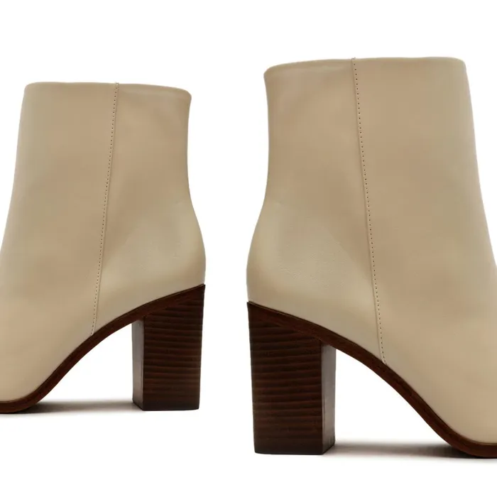 Schutz Shoes Mikki Boots Women Mikki Block Bootie Oyster Schutz Shoes Mikki Boots Women Mikki Block Bootie Oyster