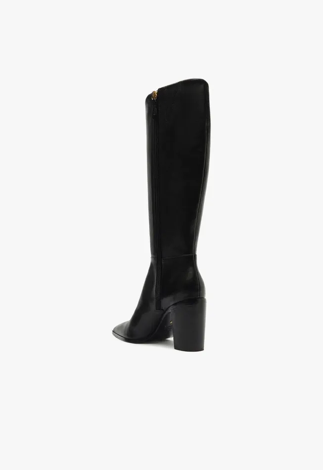 Schutz Shoes Mikki Boots Women Mikki Up Block Boot Black