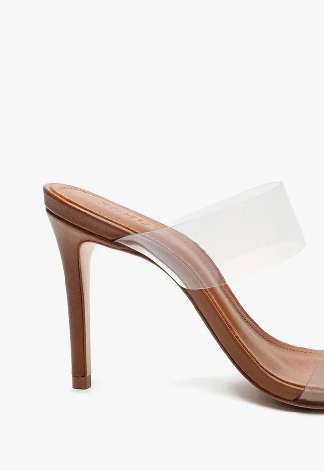 Schutz Shoes Mules Women Ariella Sandal Wood