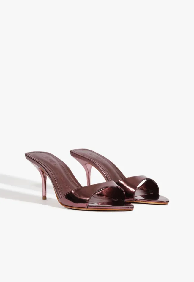 Schutz Shoes Mules Women Elodie Sandal Red