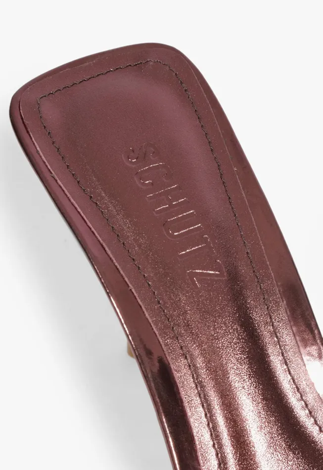 Schutz Shoes Mules Women Elodie Sandal Red