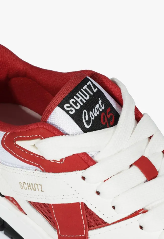 Schutz Shoes Sneakers Women Court 95 Sneaker Red