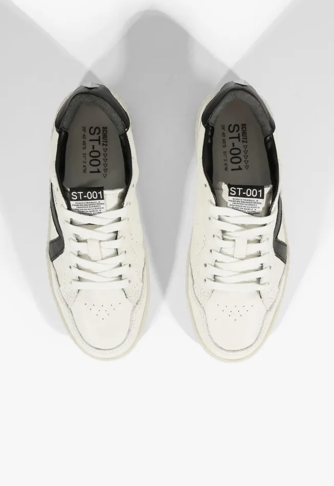 Schutz Shoes Sneakers Women St001 Sneaker White