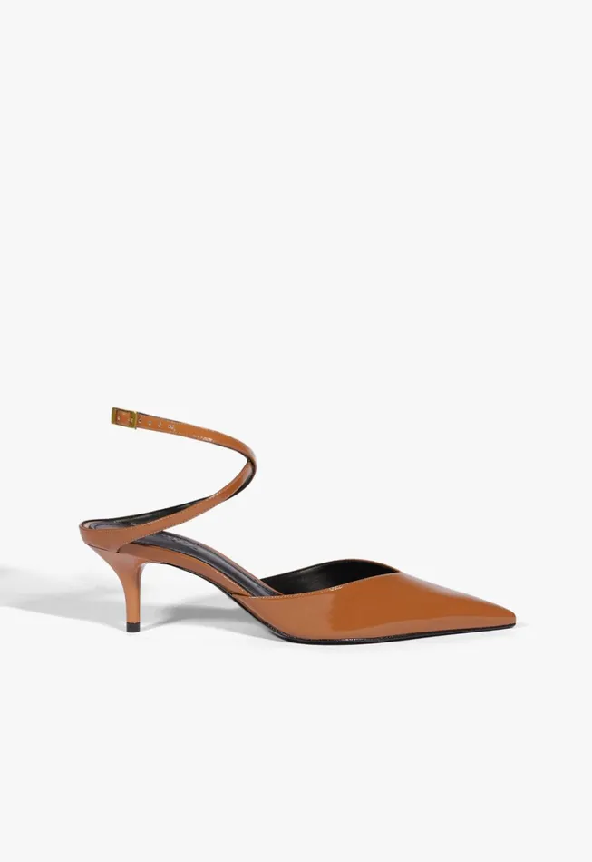 Schutz Shoes Women Elise Patent Leather Pump Honey Peach