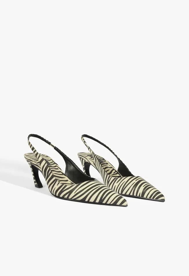 Schutz Shoes Women Lexi Sling Mid Pump White