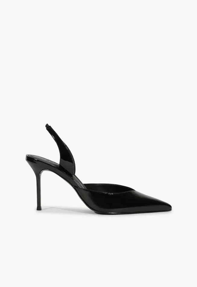 Schutz Shoes Women Lexi Sling Patent Leather Pump Black