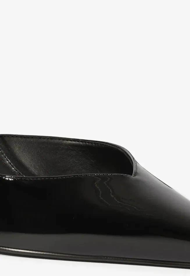Schutz Shoes Women Lexi Sling Patent Leather Pump Black