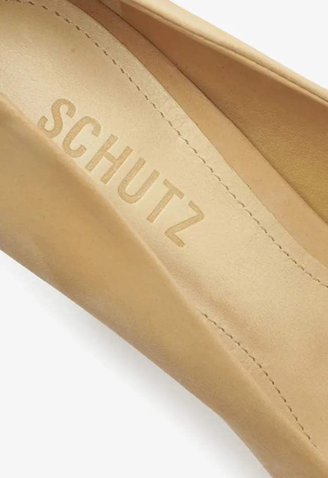 Schutz Shoes Women Lou Pump Honey Beige