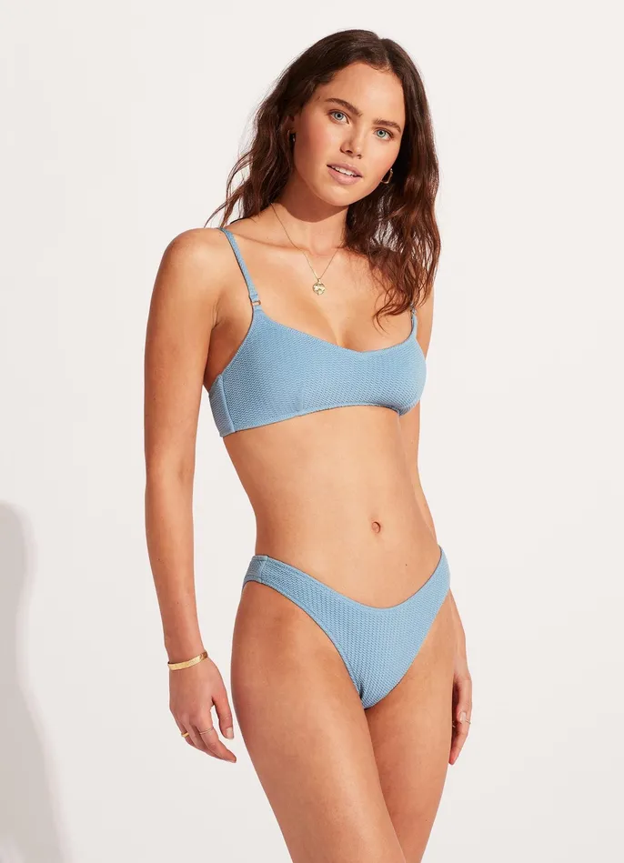 Seafolly Sea Dive Bralette 8211 Powder Blue Women Bralette