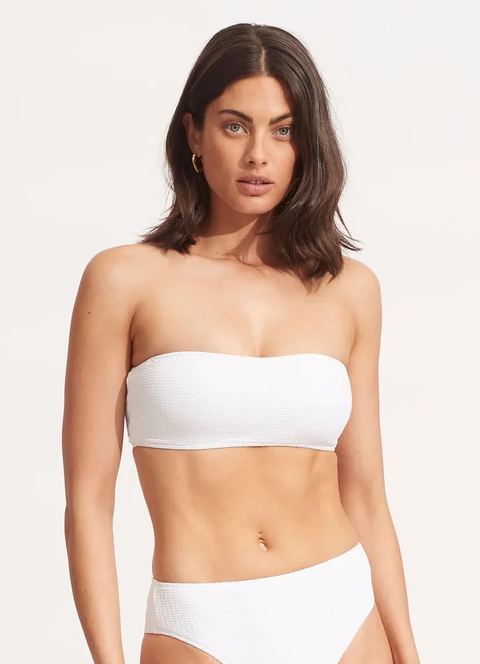 Seafolly Sea Dive Tube Top 8211 White Women Bandeau