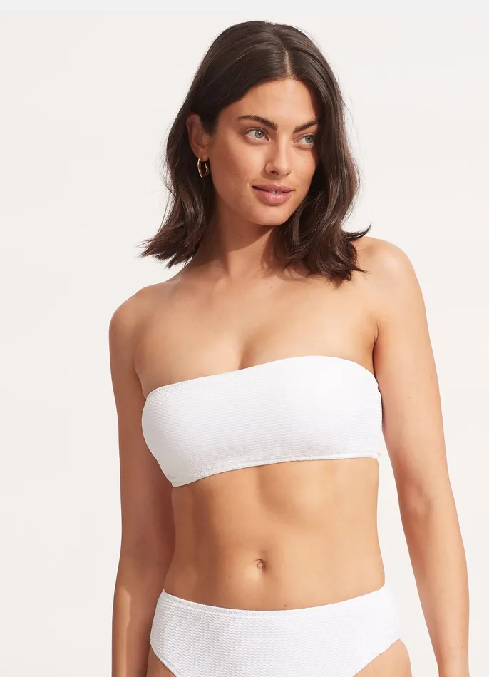 Seafolly Sea Dive Tube Top 8211 White Women Bandeau