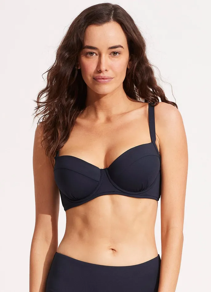 Seafolly Seafolly Collective DD Cup Underwire Bra 8211 True Navy Women Underwire