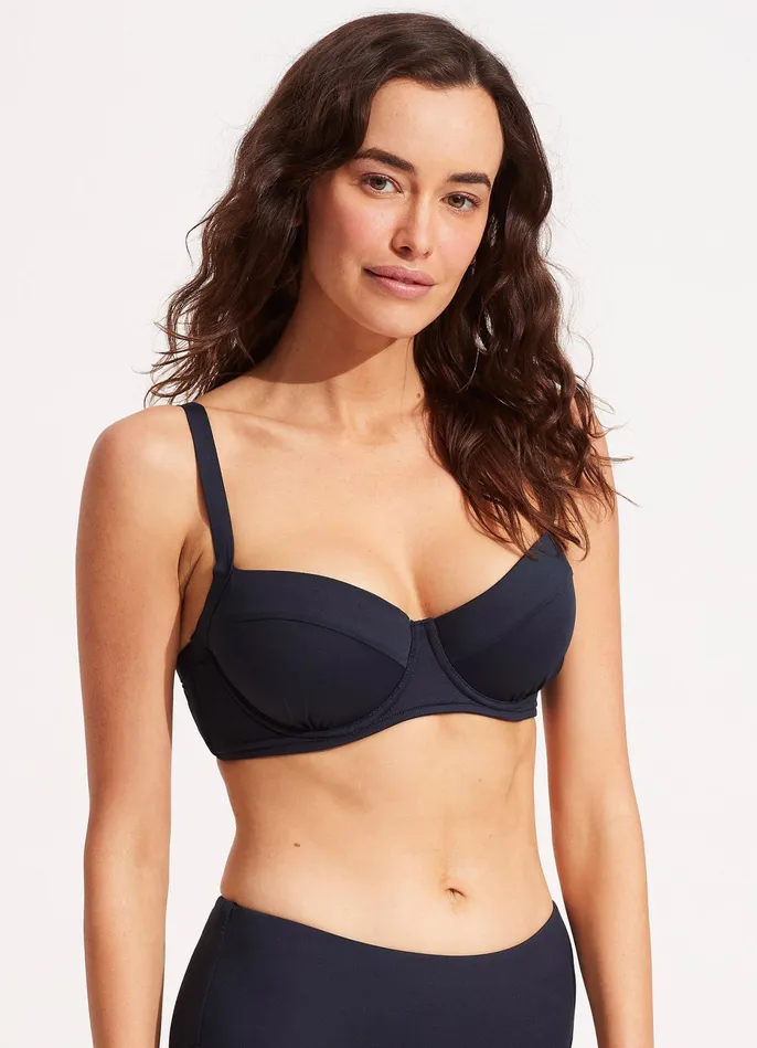 Seafolly Seafolly Collective DD Cup Underwire Bra 8211 True Navy Women Underwire