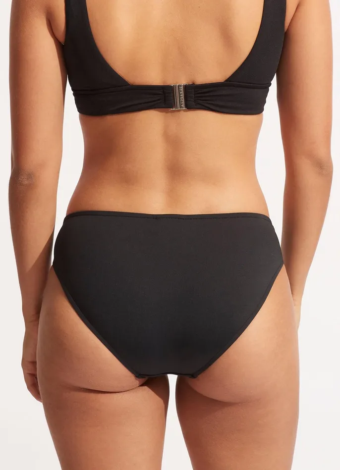 Seafolly Seafolly Collective Twist Band Hipster 8211 Black Women Hipster