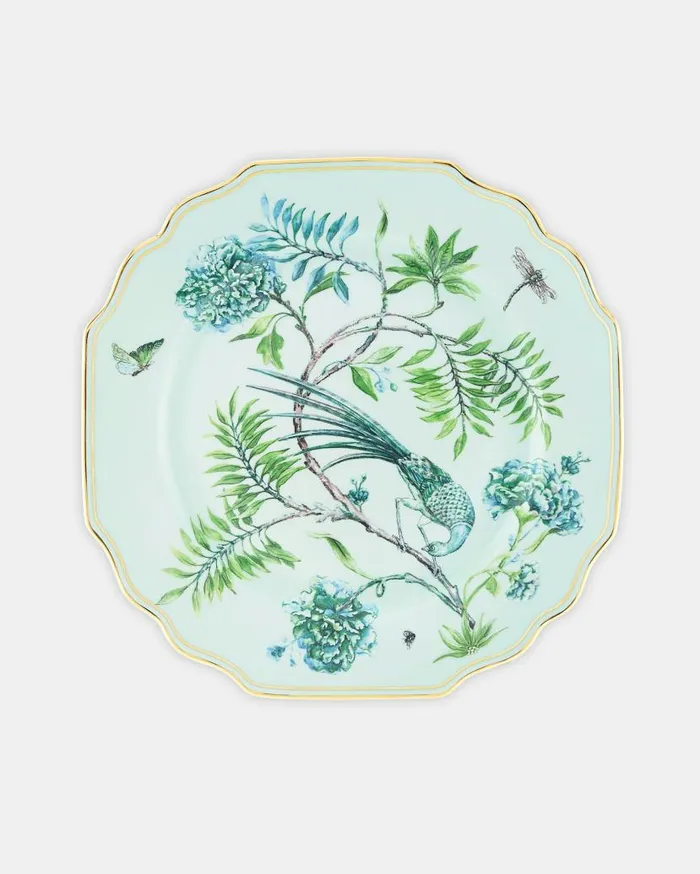 Secret Garden Dinner Plate Green Women Aquazzura Dinnerware Secret Garden Dinner Plate Green Women Aquazzura Dinnerware