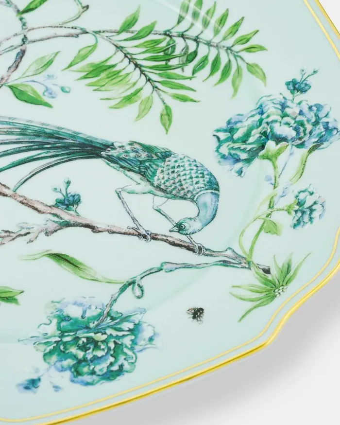 Secret Garden Dinner Plate Green Women Aquazzura Dinnerware Secret Garden Dinner Plate Green Women Aquazzura Dinnerware