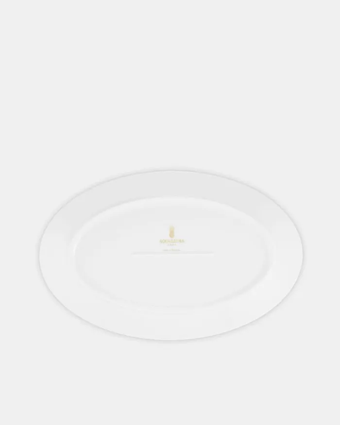 Secret Garden Oval Platter Green Women Aquazzura Dinnerware Secret Garden Oval Platter Green Women Aquazzura Dinnerware