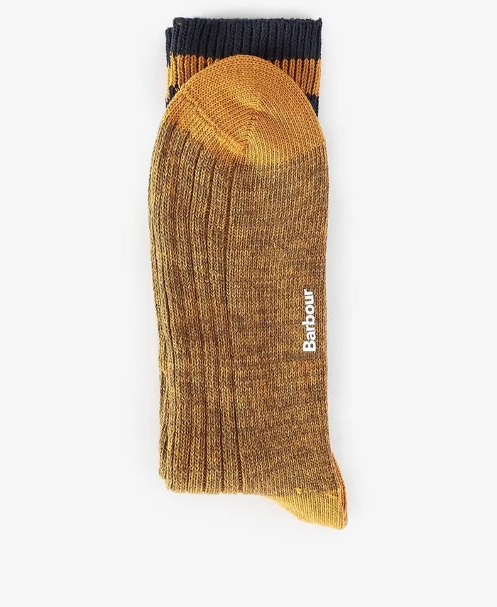 Shandwick Socks Olivehoney Gold Men Barbour Socks